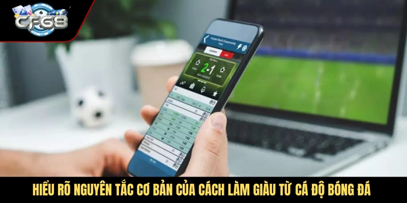 Hiểu rõ nguyên tắc cơ bản của cách làm giàu từ cá độ bóng đá